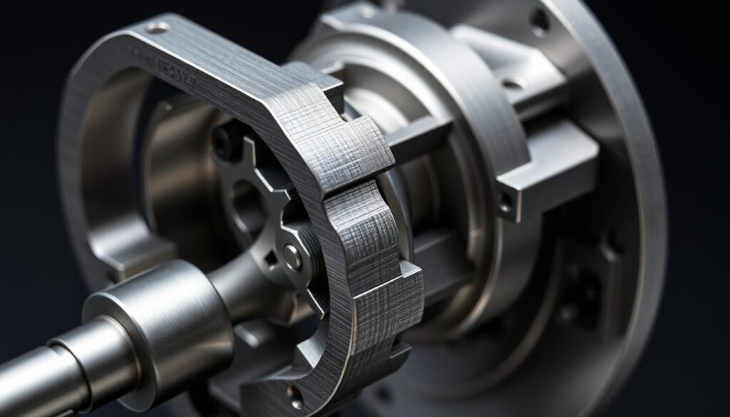 Complex component manufactured using LENS technology showing principles of engineering application