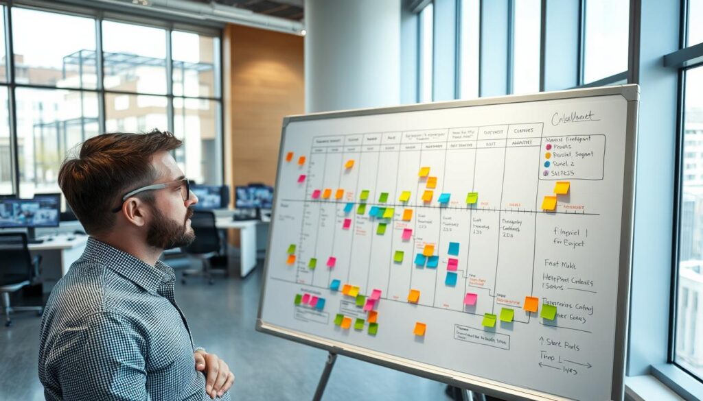 Gantt charts in construction project management