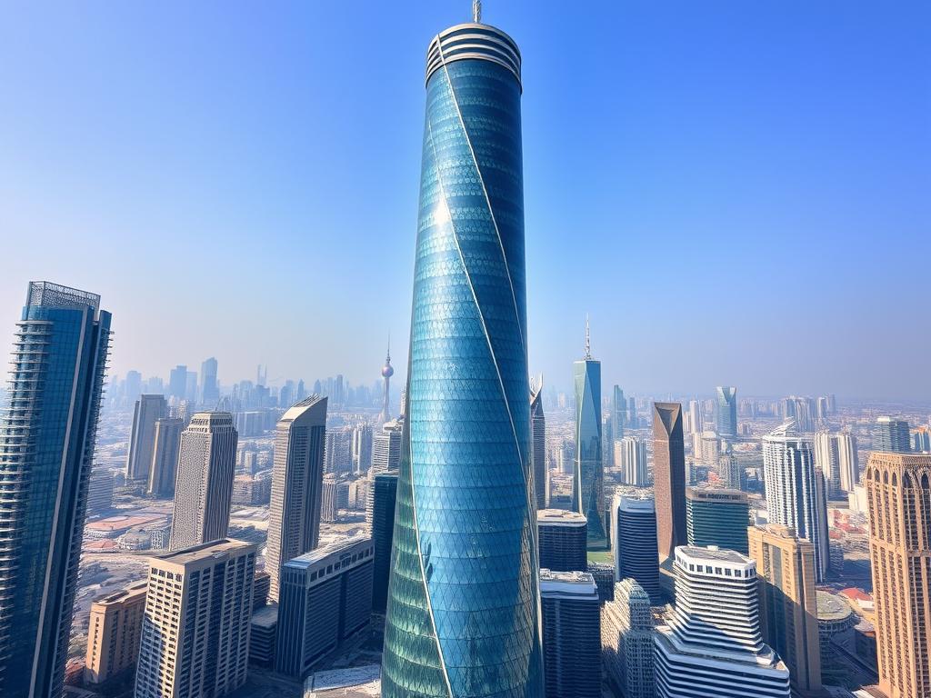The Shanghai Tower, a landmark skyscraper designed by Gensler showcasing innovative architectural and engineering solutions The Shanghai Tower, a landmark skyscraper designed by Gensler showcasing innovative architectural and engineering solutions