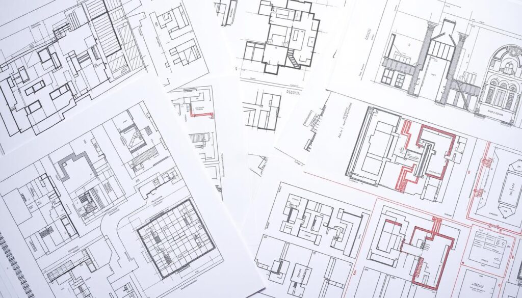 Various types of civil drawings for a construction project Various types of civil drawings for a construction project