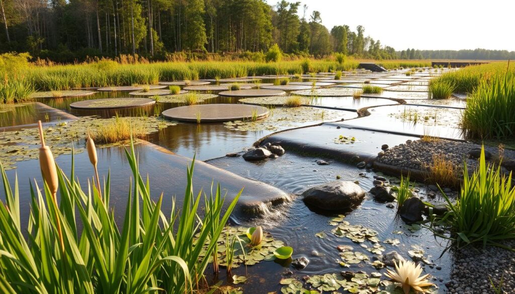 constructed wetlands for water treatment