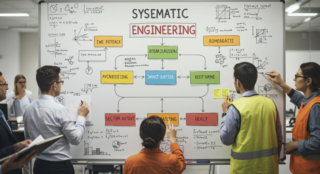 Systematic Engineering Problem Solving is a structured approach that ensures problems are identified, analyzed, and solved in a methodical and efficient manner.