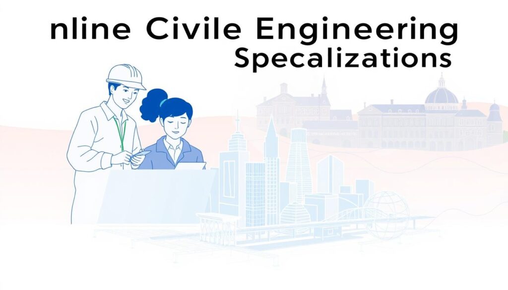 online civil engineering specializations