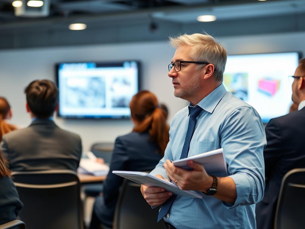 Chartered civil engineer participating in continuing professional development activities Chartered civil engineer participating in continuing professional development activities