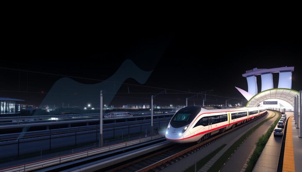 Conceptual design of the Malaysia-Singapore High-Speed Rail project