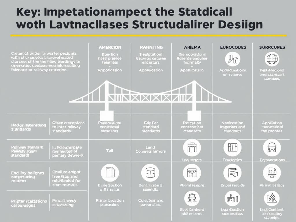 Diagram showing key international standards for railway bridge structural design Diagram showing key international standards for railway bridge structural design