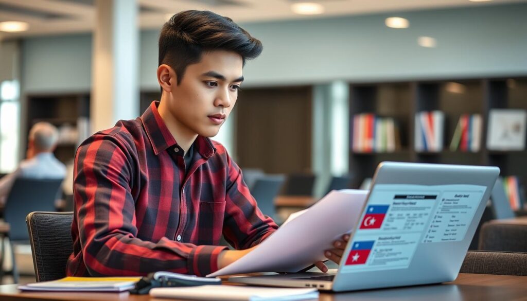 Engineering graduate reviewing international credential requirements Engineering graduate reviewing international credential requirements