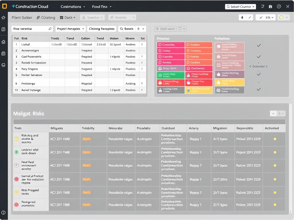 Risk management dashboard in Autodesk Construction Cloud Risk management dashboard in Autodesk Construction Cloud