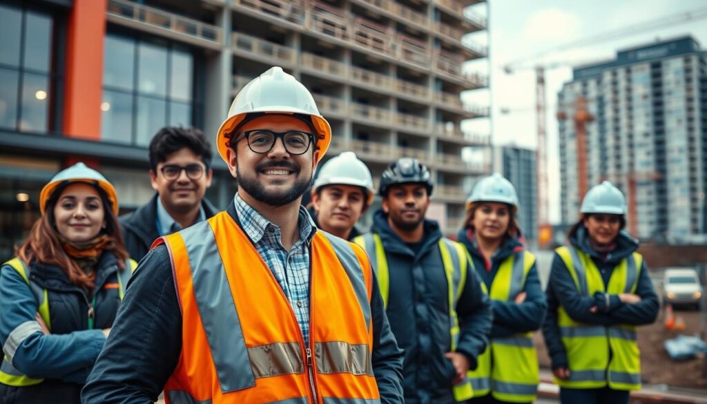 Successful chartered civil engineer leading a team on a major UK infrastructure project Successful chartered civil engineer leading a team on a major UK infrastructure project