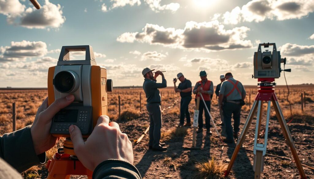 Surveying in civil engineering