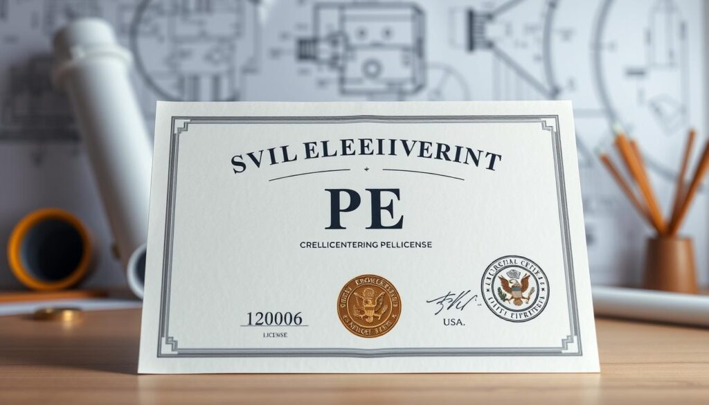 civil engineering PE license requirements in the USA