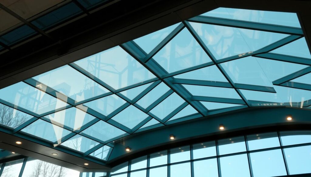 designing glass canopies for public spaces
