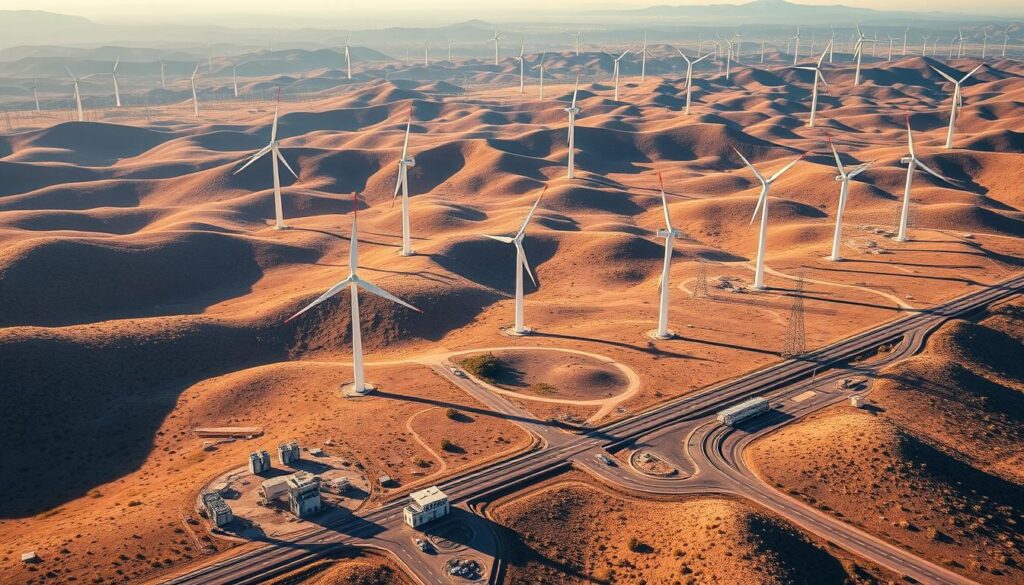 wind farm infrastructure design